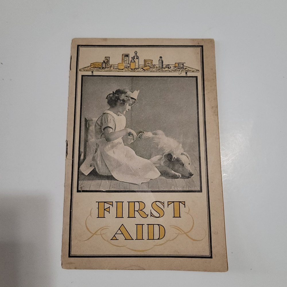 Vintage‎ First Aid Booklet